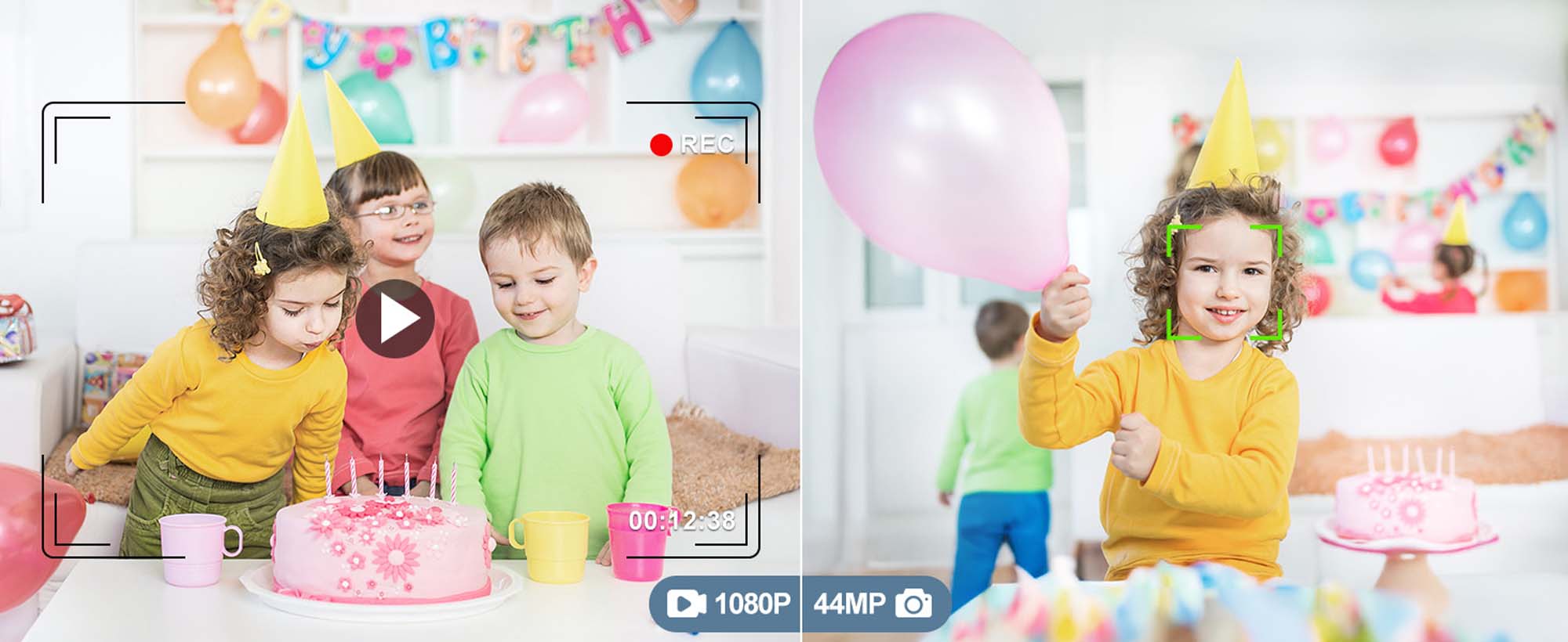 Digital Camera - 50 Megapixels HD, 4K Video Recording, 16x Optical Zoom, Anti-Shake Functionality, Perfect for Teenagers and Children, Includes 32GB SD Card