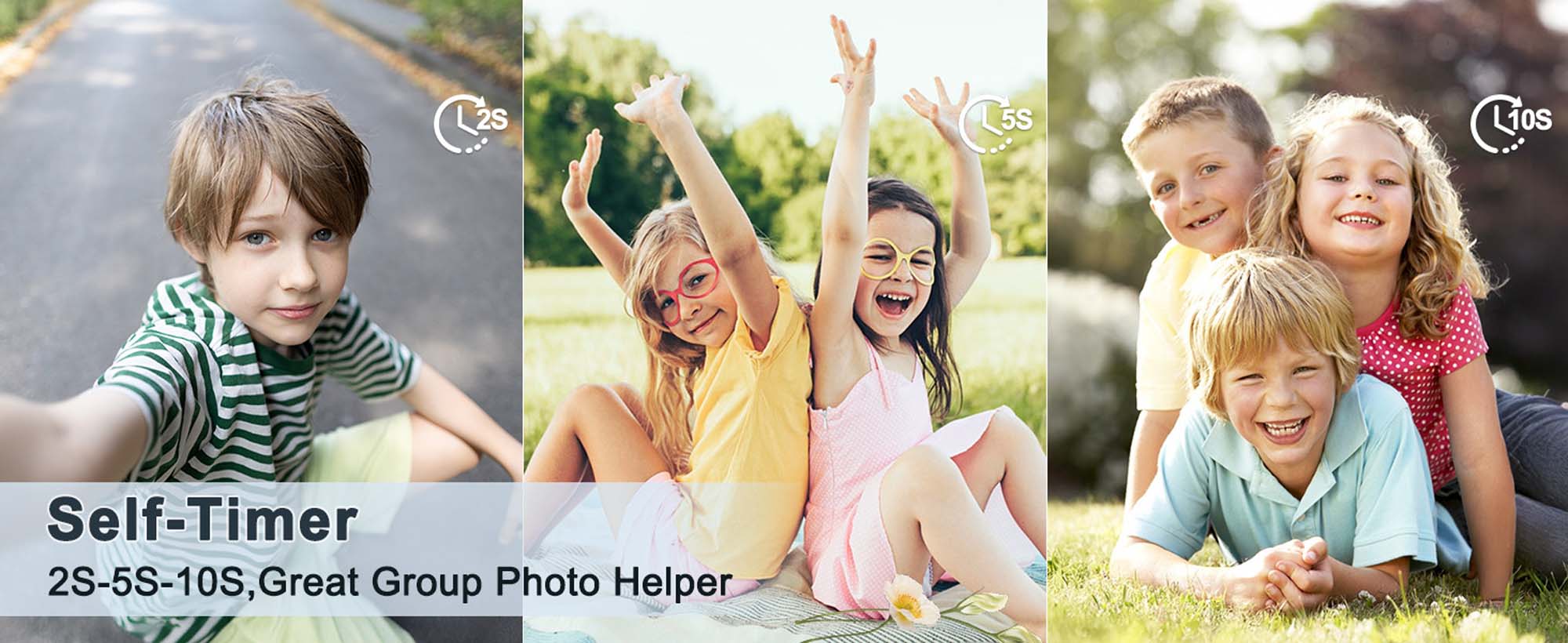 Digital Camera - 50 Megapixels HD, 4K Video Recording, 16x Optical Zoom, Anti-Shake Functionality, Perfect for Teenagers and Children, Includes 32GB SD Card