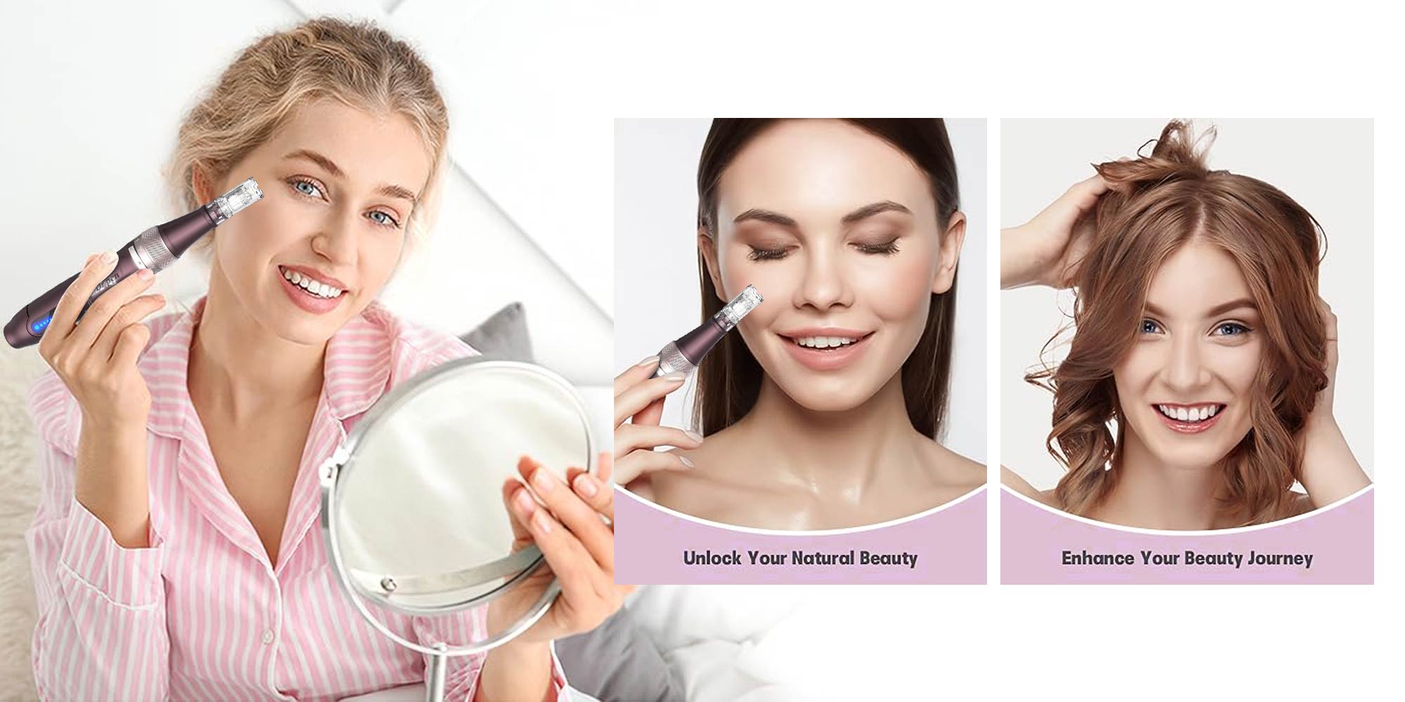 Dr. Pen Ultima A10 - Authentic Multi-Function Wireless Derma Beauty Pen - Trusty Skin Care Tool Kit for Fast Results