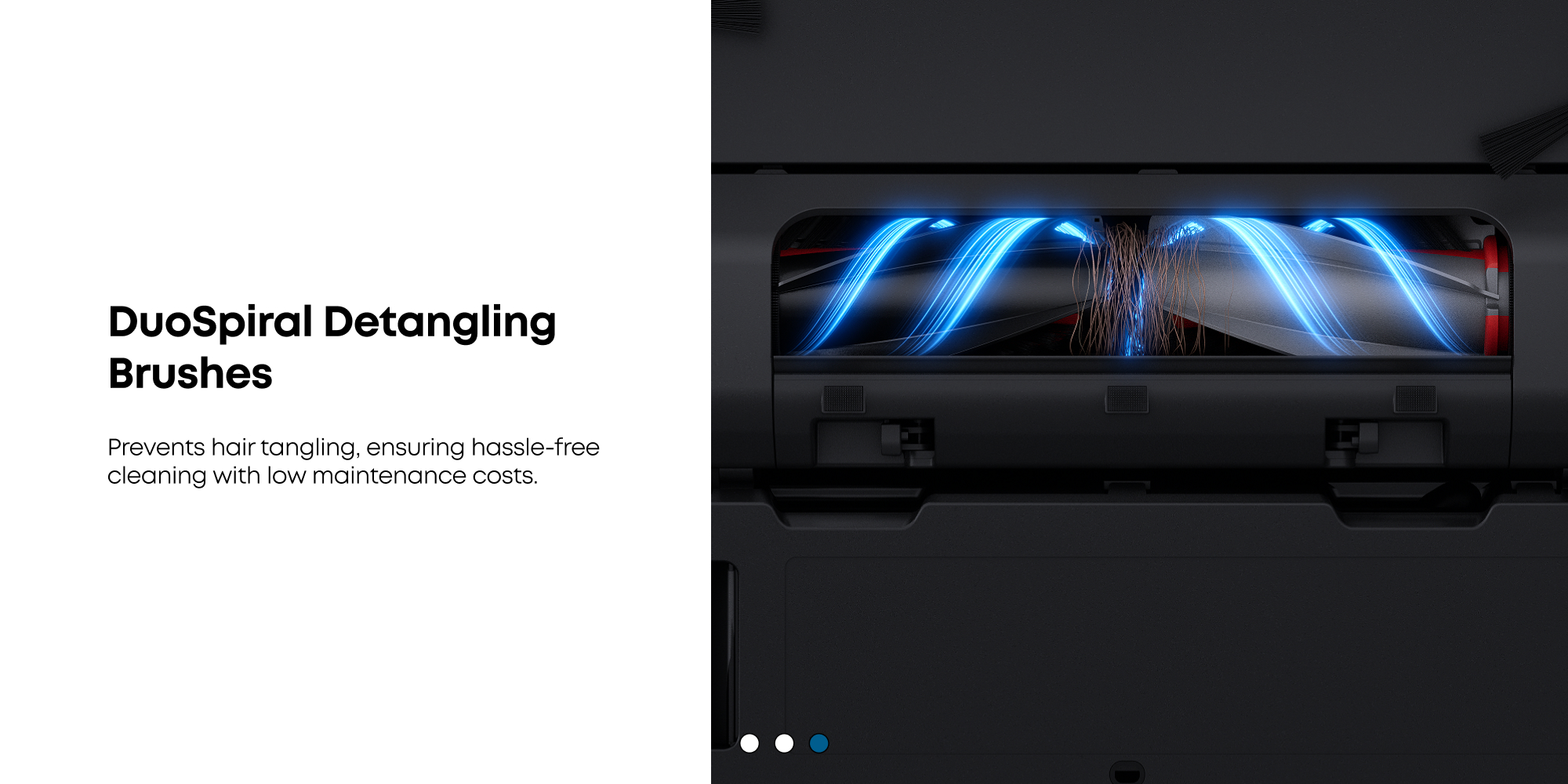 E25 Omni Robot Vacuum Cleaner with Mop, HydroJet System, 20,000 Pa Turbo Powerful Suction, Zero Tangling, Corner-to-Edge Deep Cleaning and Mop Lifting, with Auto All-In-One Station 60 W T2353 Black