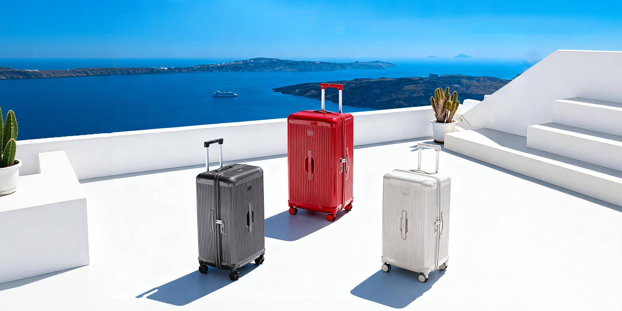 7672 Beige small size suitcase PC Suitcase Trunk case check in luggage 22 inch with TSA travel case YKK zip