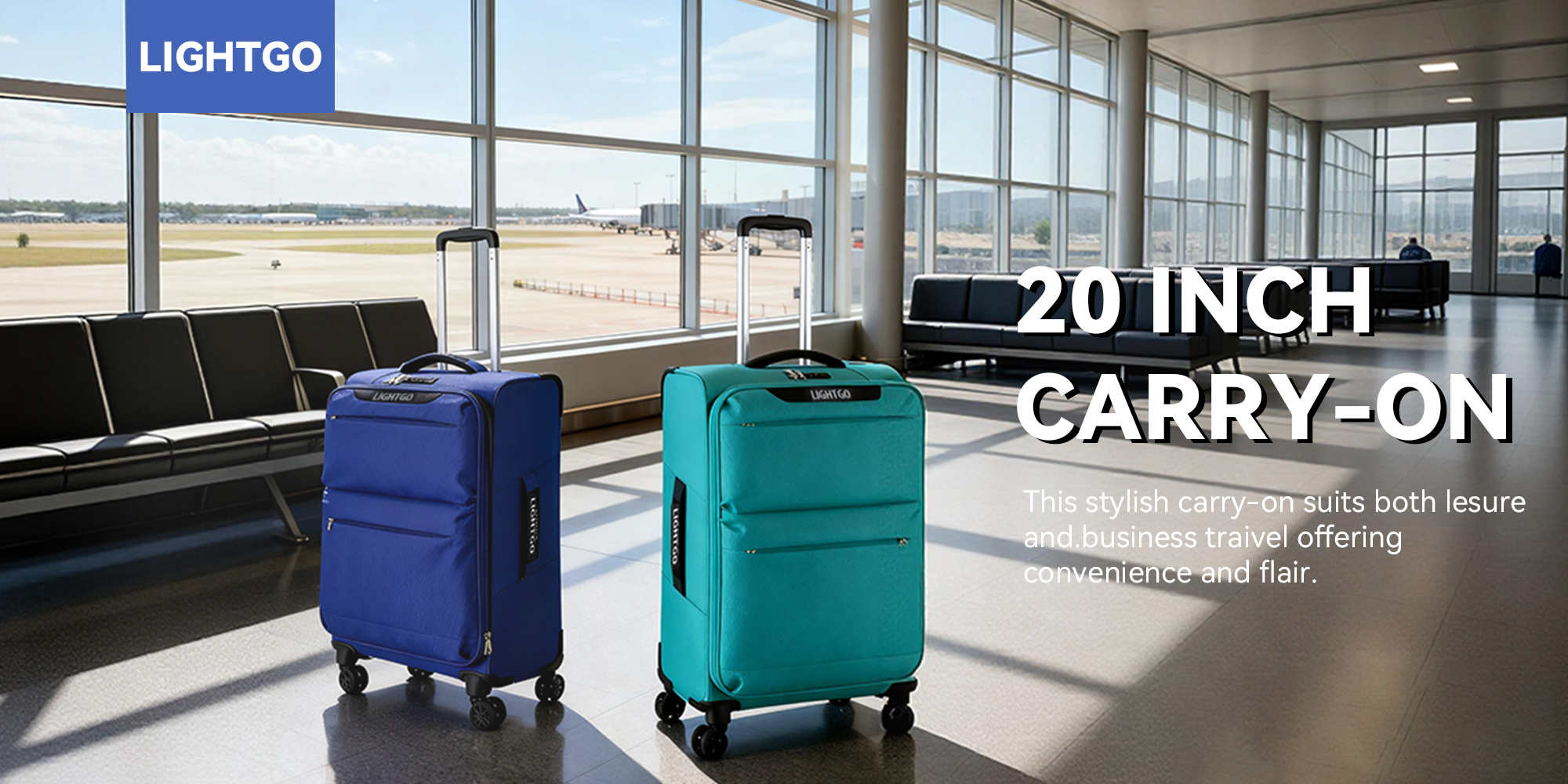 6947 large size Suitcase check in Suitcase soft spinner luggage 28inch with TSA lock waterproof zipper travel case navy color ultra-light case with half expandable