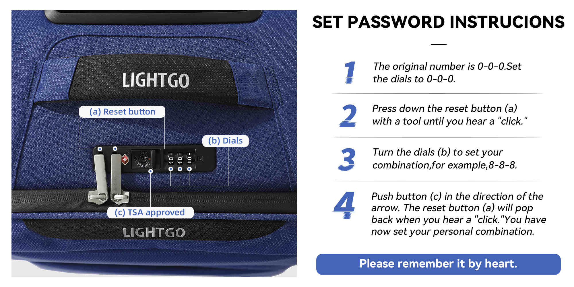 6947 middle size Suitcase check in Suitcase soft spinner luggage 24inch with TSA lock waterproof zipper travel case Navy color ultra-light case with half expandable