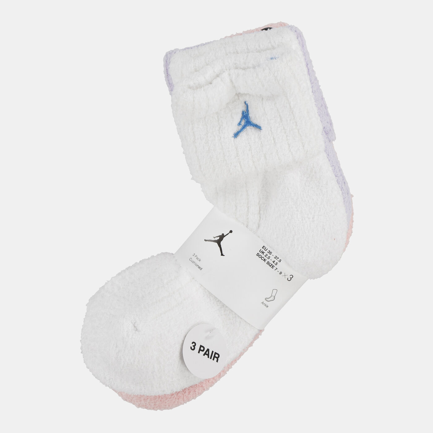Cushioned Ankle Socks (3 Pair)
