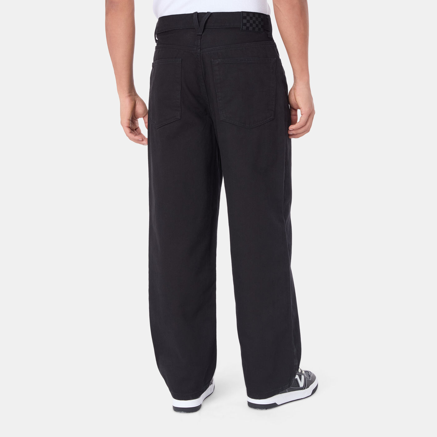Men's Check-5 Baggy Denim Pants