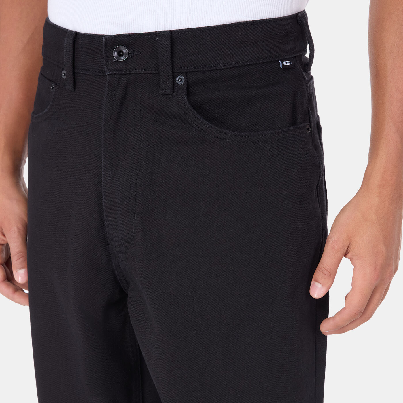 Men's Check-5 Baggy Denim Pants