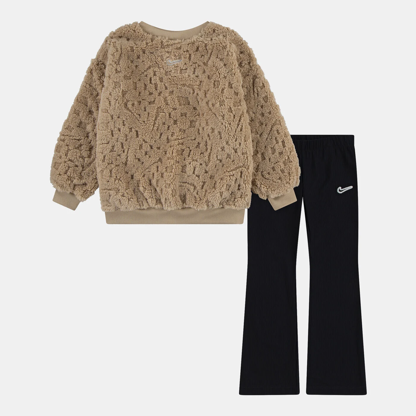 Kids' Cozy Flare Leg Pant Set