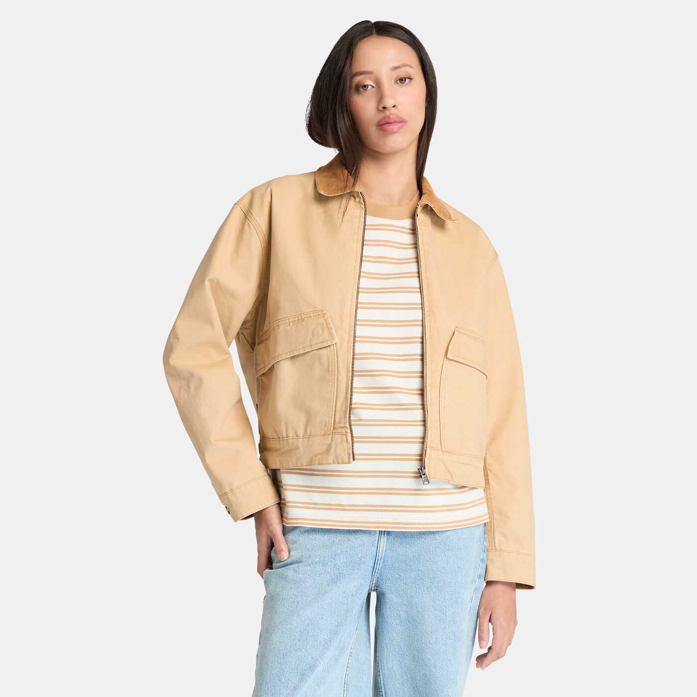 Women's Washed Canvas Jacket 