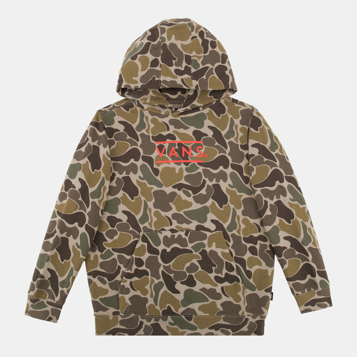 Kids' Half Box Camo Pullover Hoodie