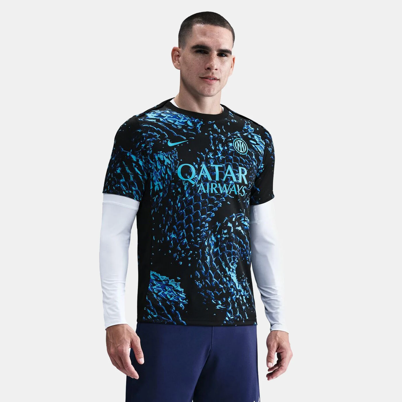 Men's Inter Milan Academy Pro Pre-Match Football Top