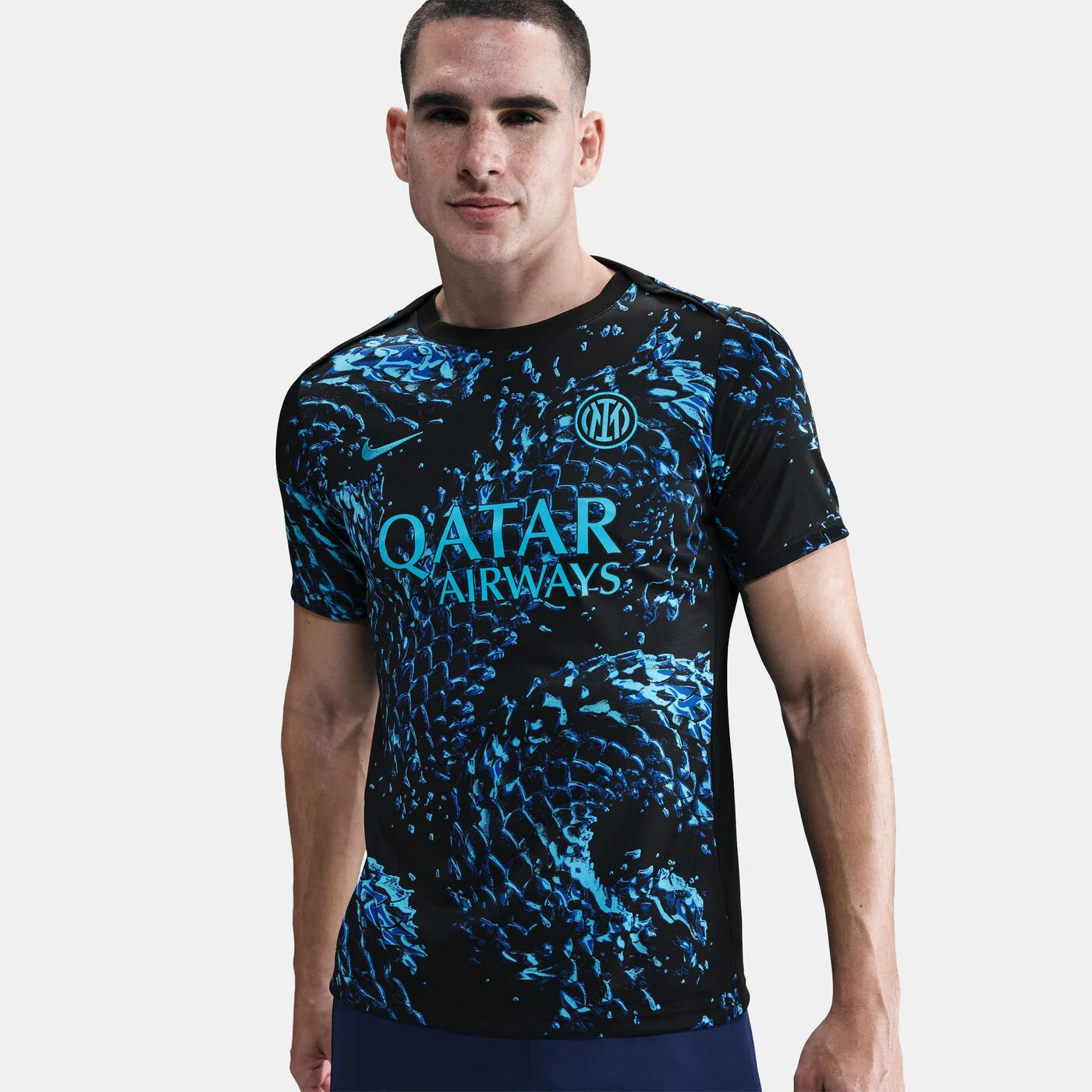 Men's Inter Milan Academy Pro Pre-Match Football Top