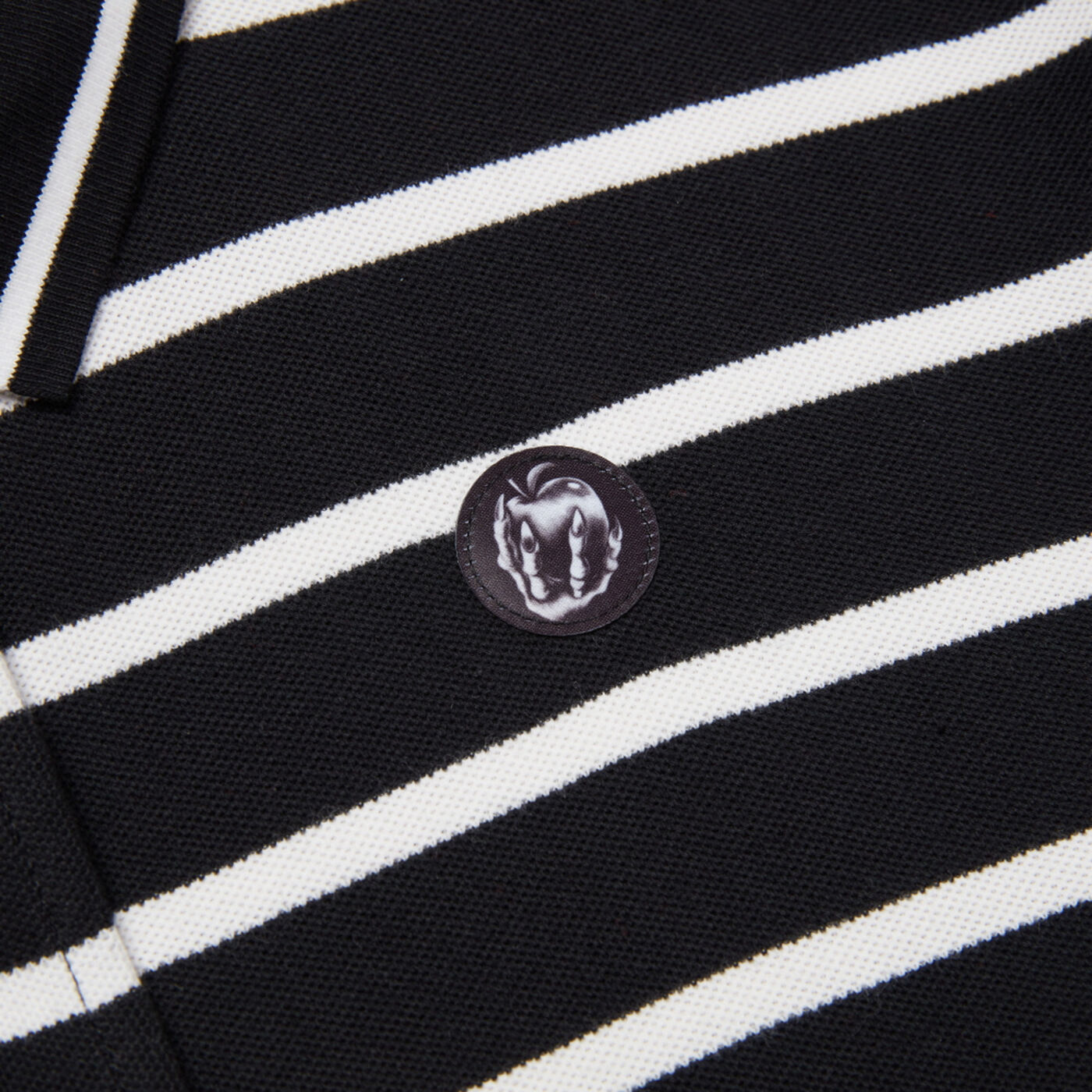 Women's Disney Bad Apple Crop Rugby Polo Shirt