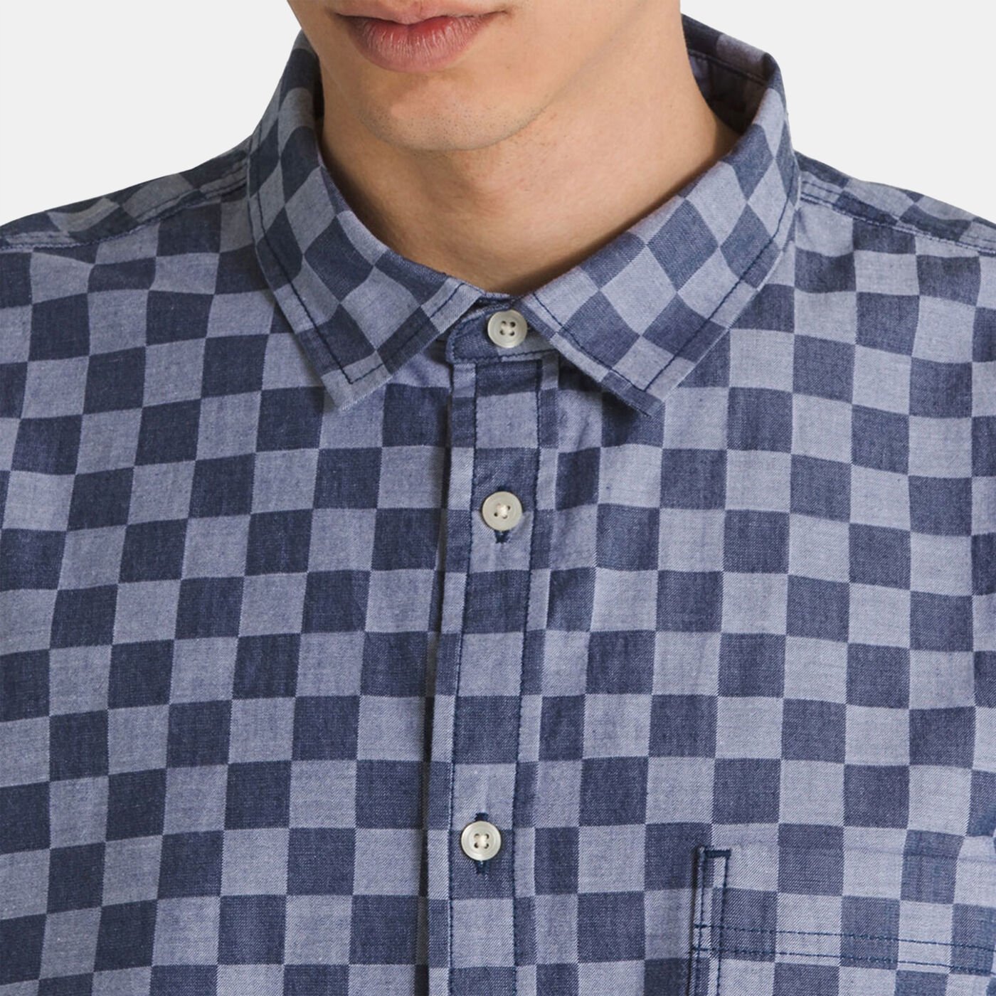 Men's Wade Checkerboard Woven Shirt