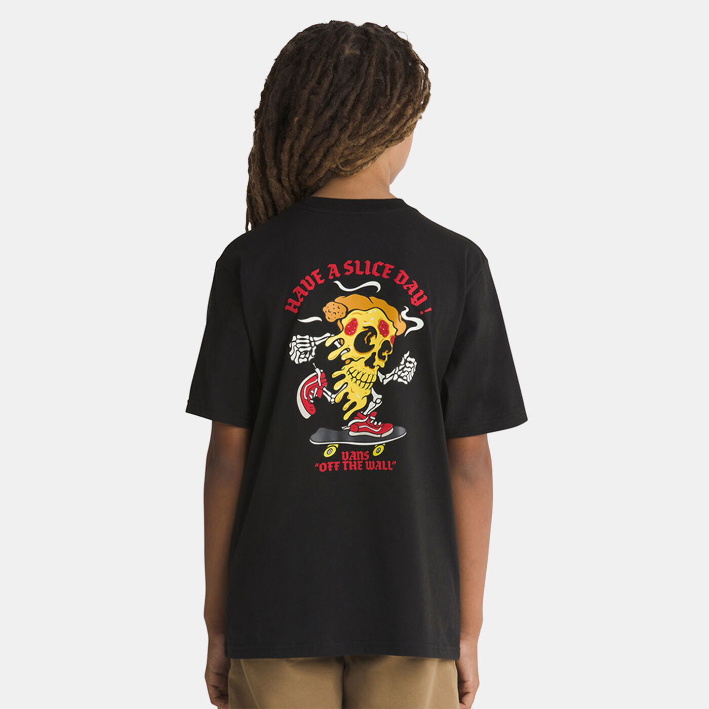 Kids' Pizza Skull T-Shirt