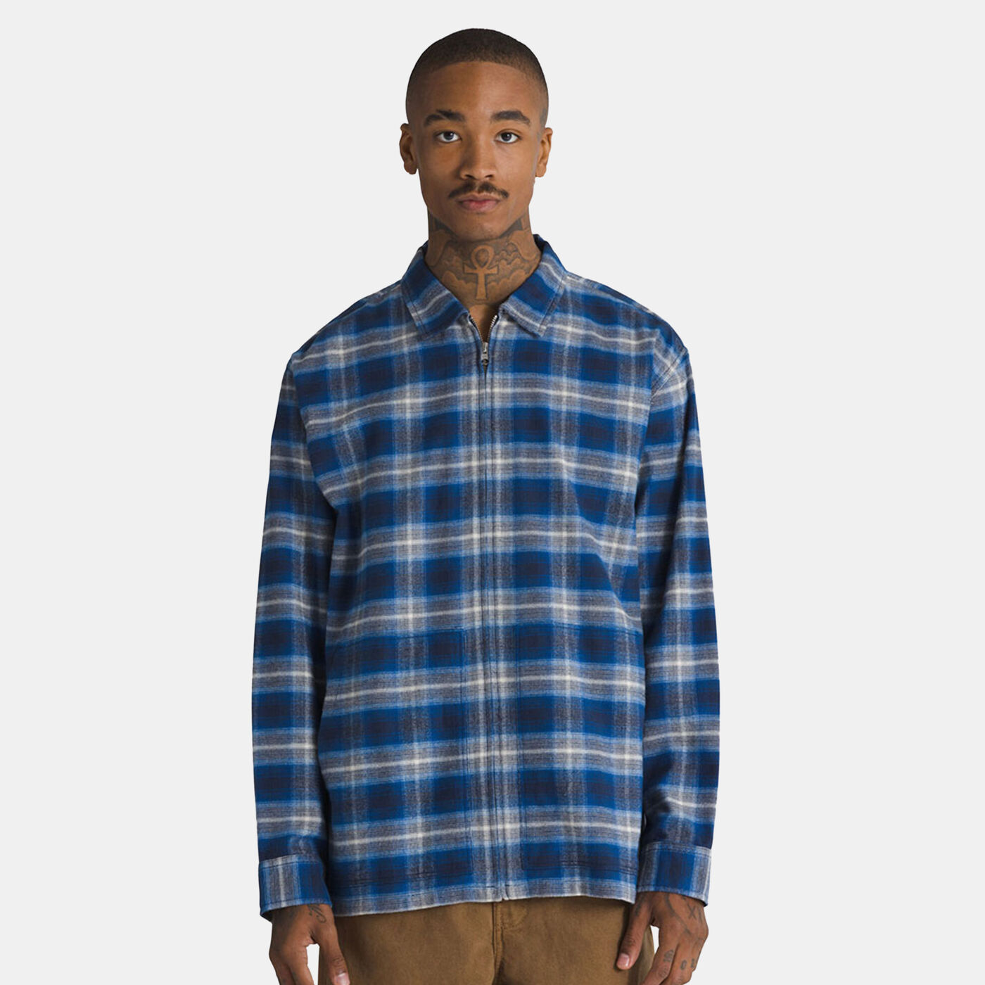 Men's Montwood Zip Flannel Shirt