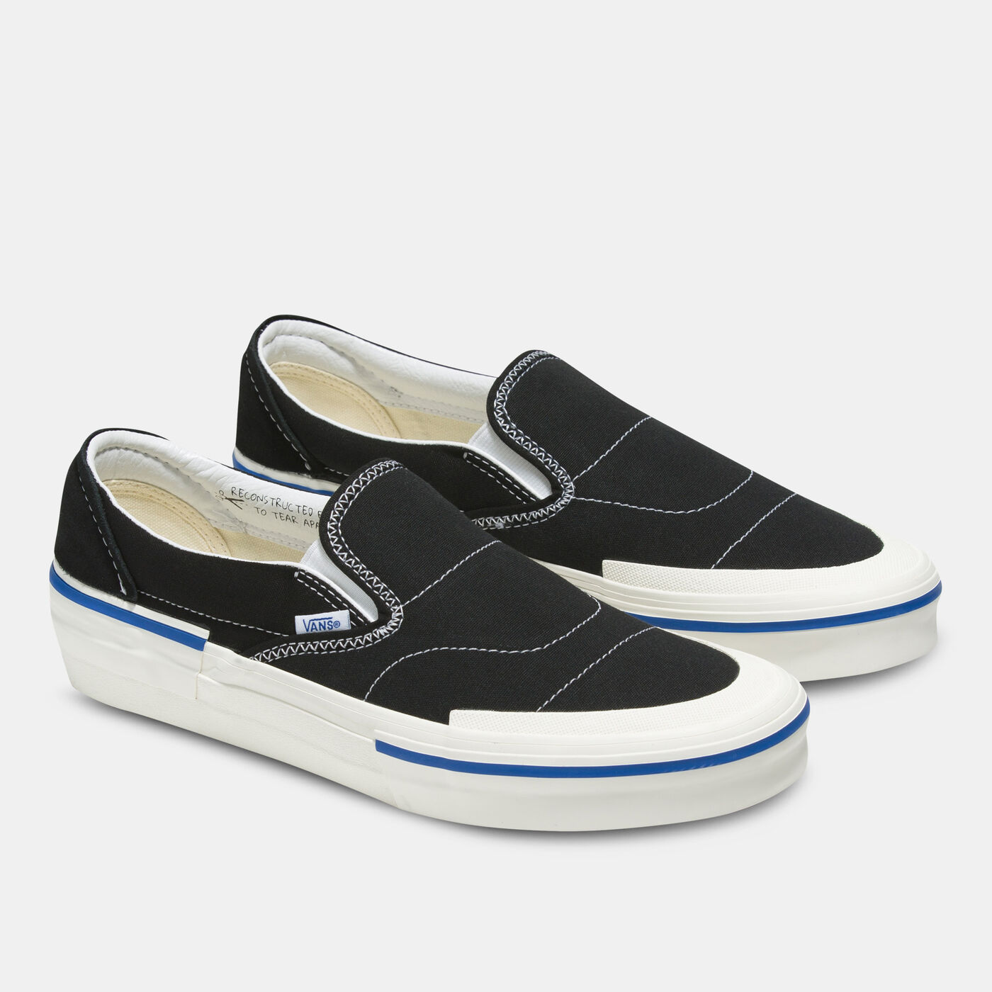 Reconstruct Unisex Slip-On Shoes