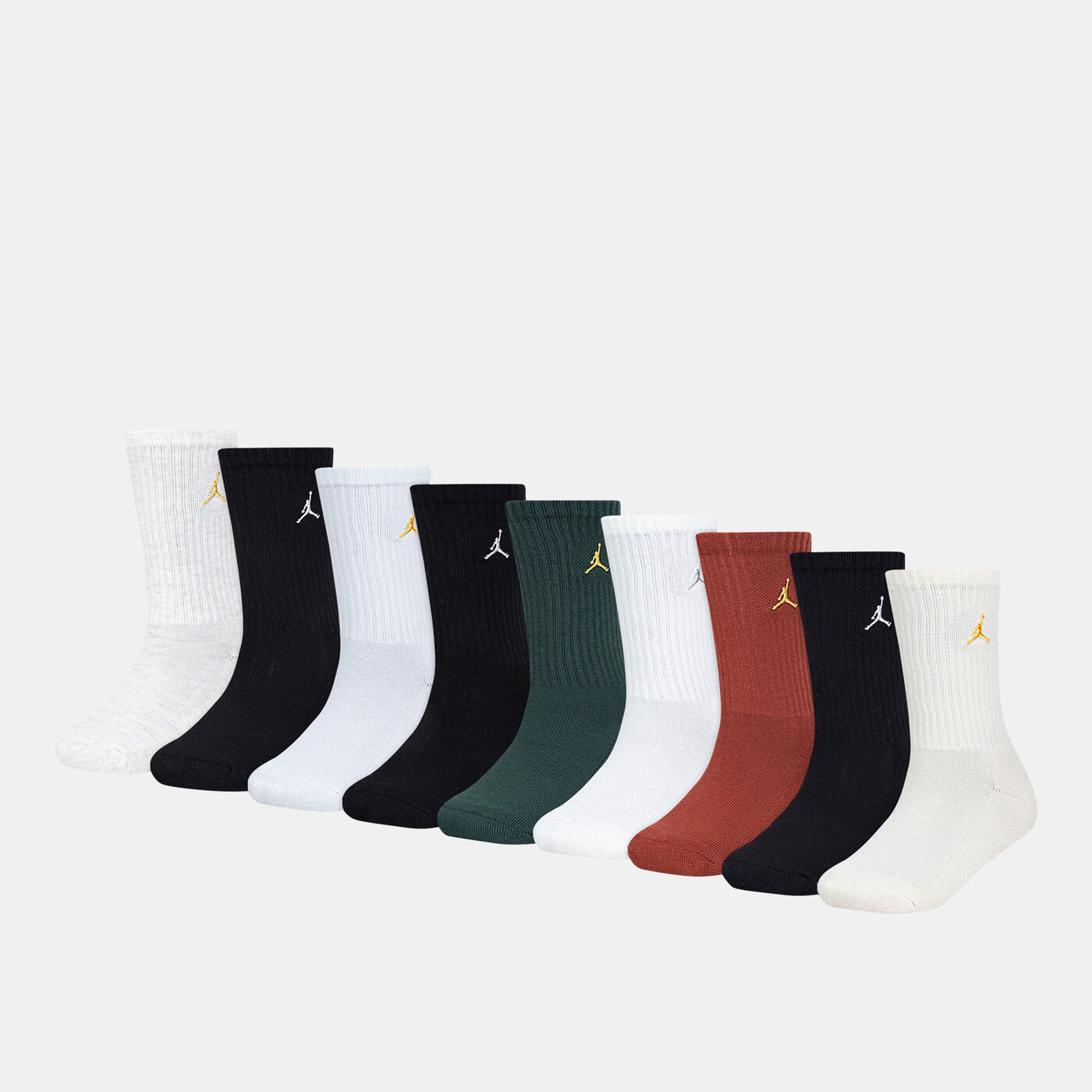 Kids' Holiday Gift Crew Socks (9 Pack)