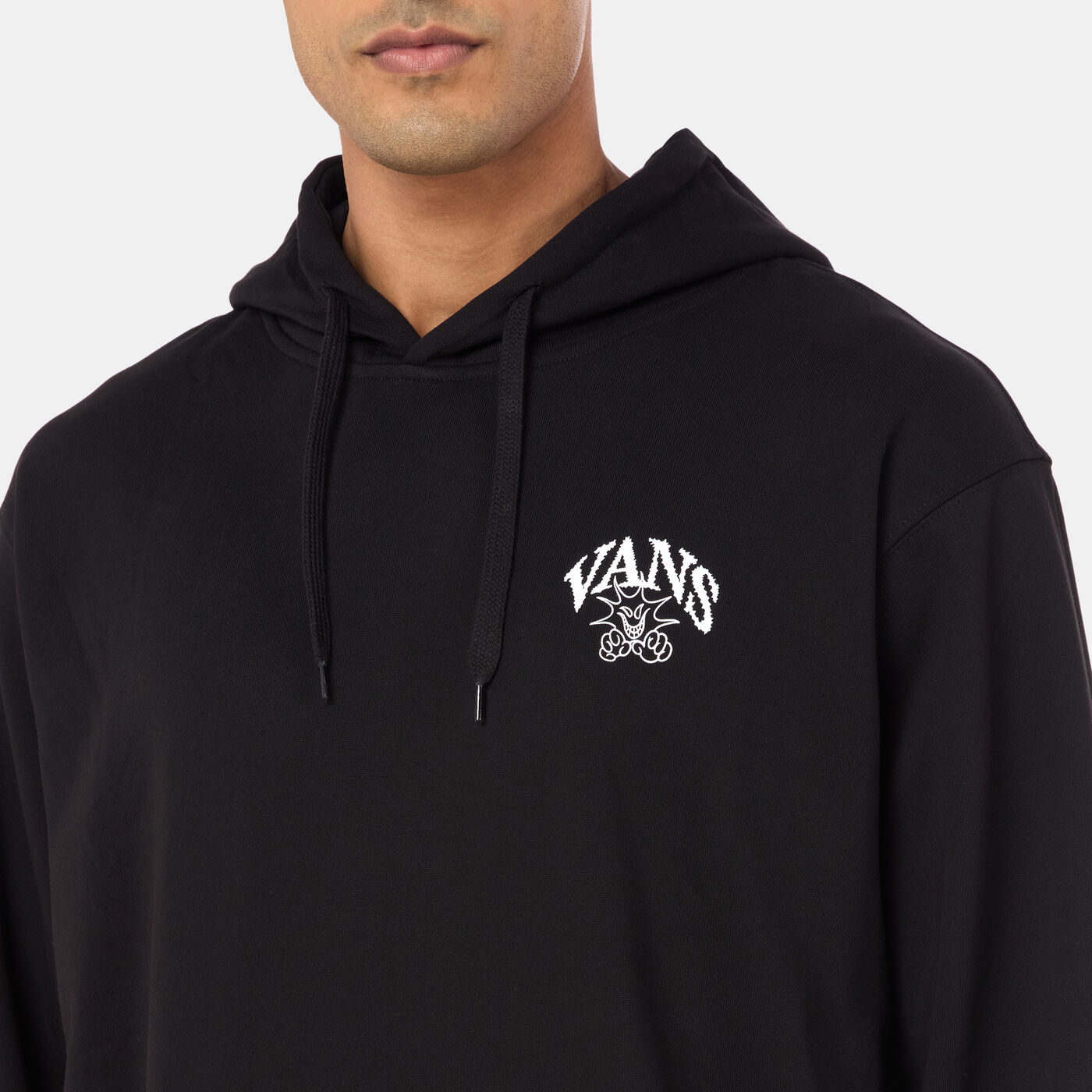 Men's Checker Logo Pullover Hoodie