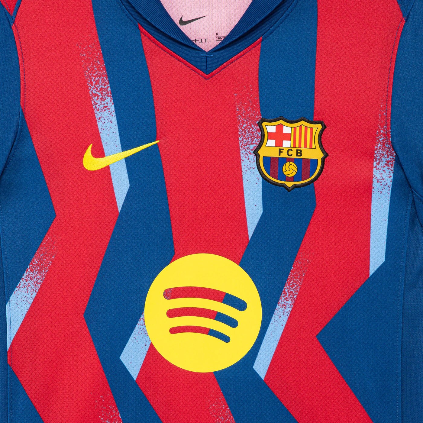 Kids' FC Barcelona Fourth Replica Football Jersey