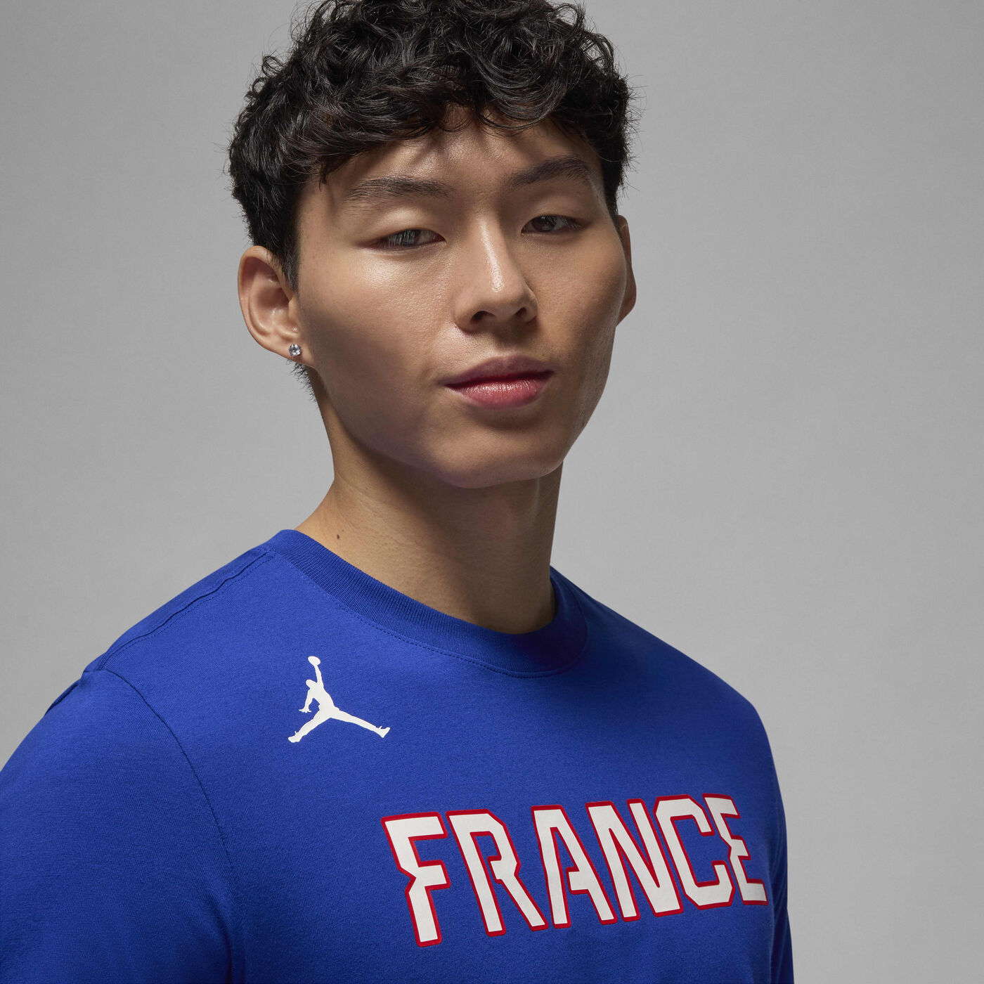 Men's France Victor Wembanyama Basketball Graphic T-Shirt