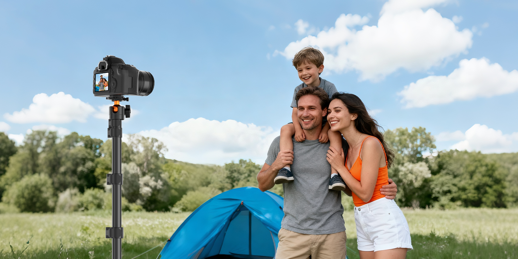 173cm Upgraded Magnetic Phone Camera Tripod Stand with Remote & Phone Holder, Tripod for Travel/Video Recording,Tall Smartphone Tripod Compatible with iPhone/Android/Projector/Photography Light/Camera