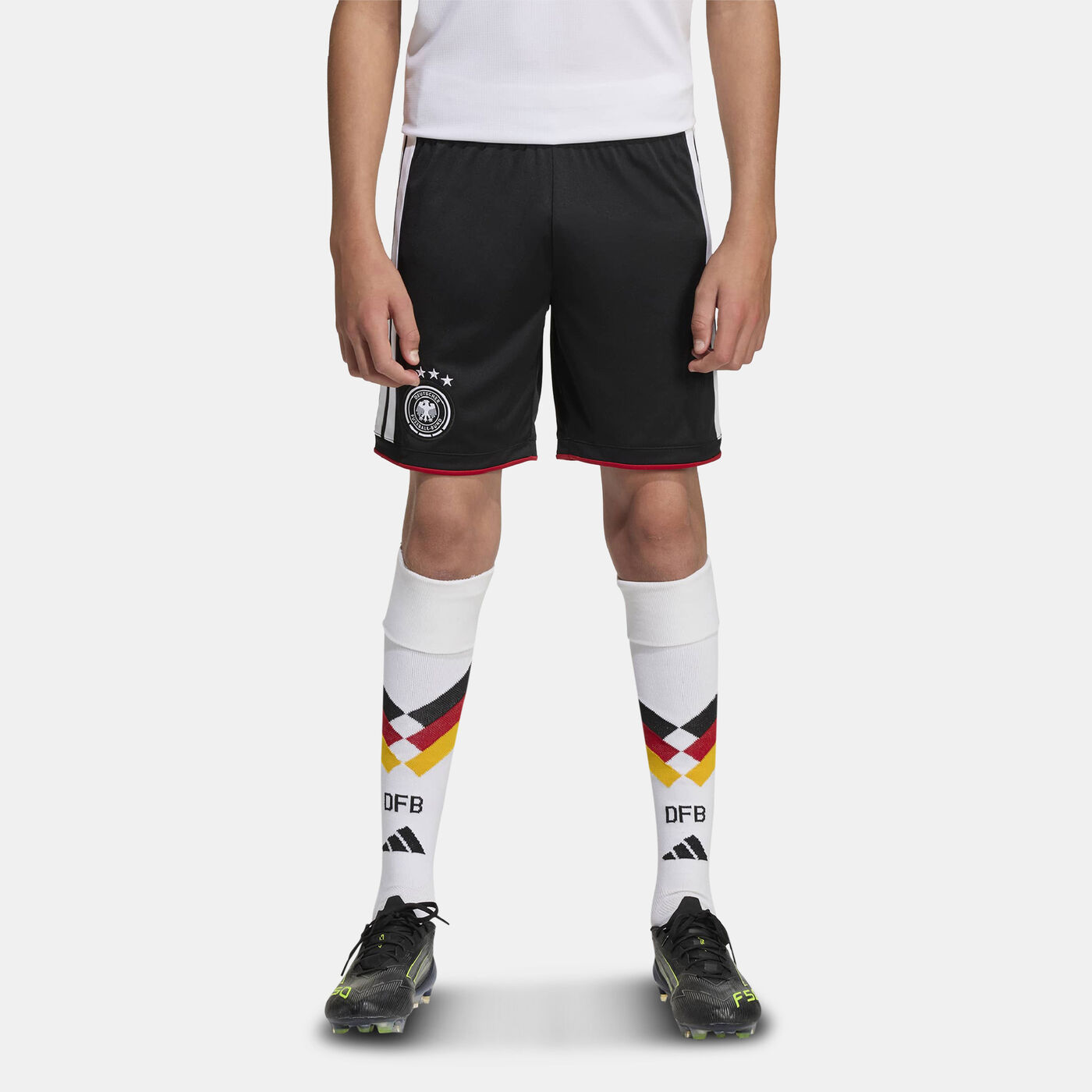 Kids' Germany 26 Home Football Shorts