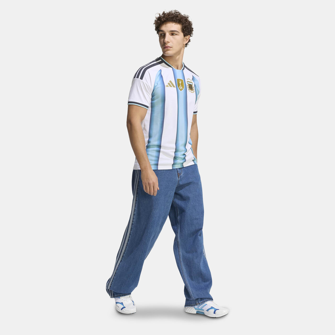Men's Argentina 26 Home Football Jersey