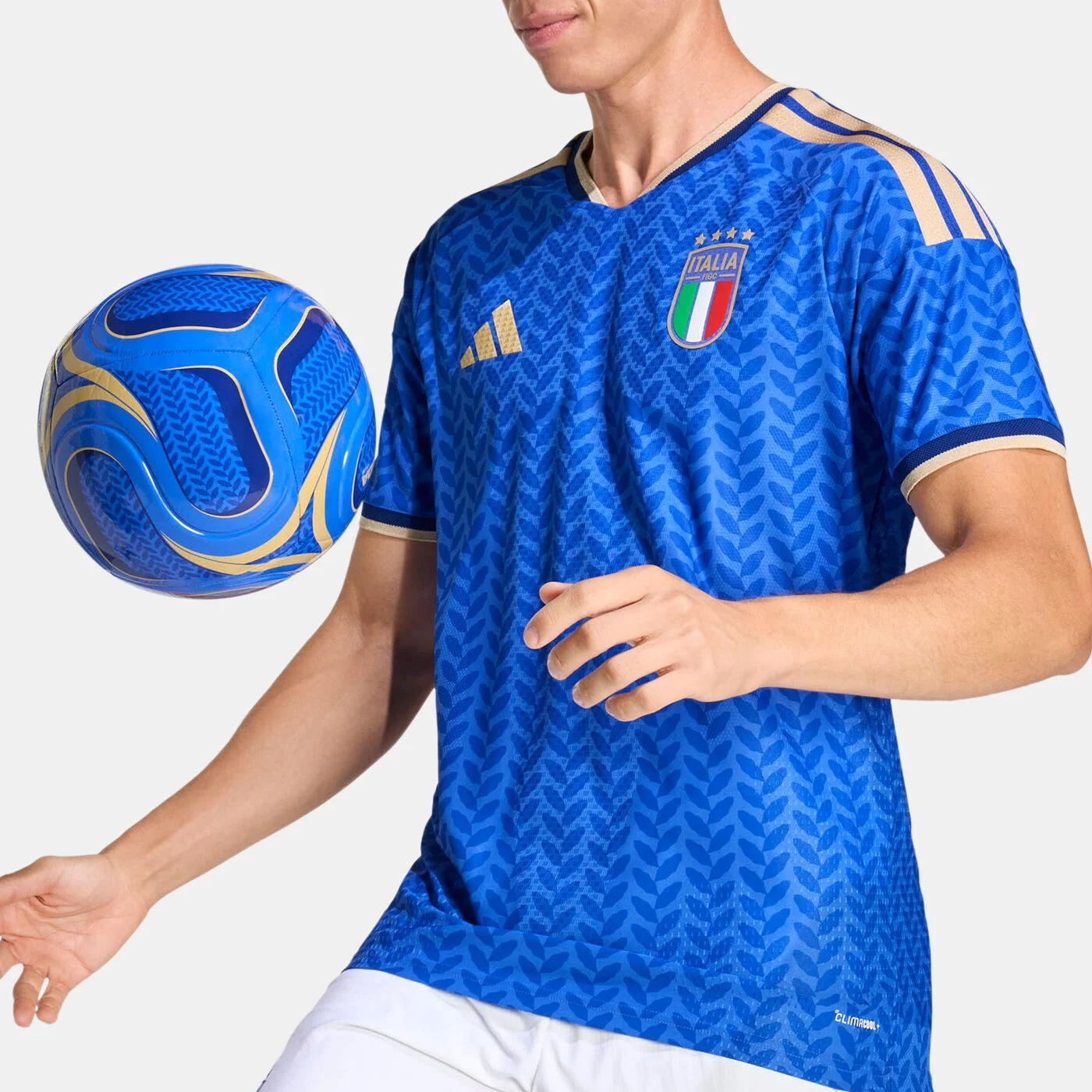 Men's Italy 2026 Home Authentic Football Jersey