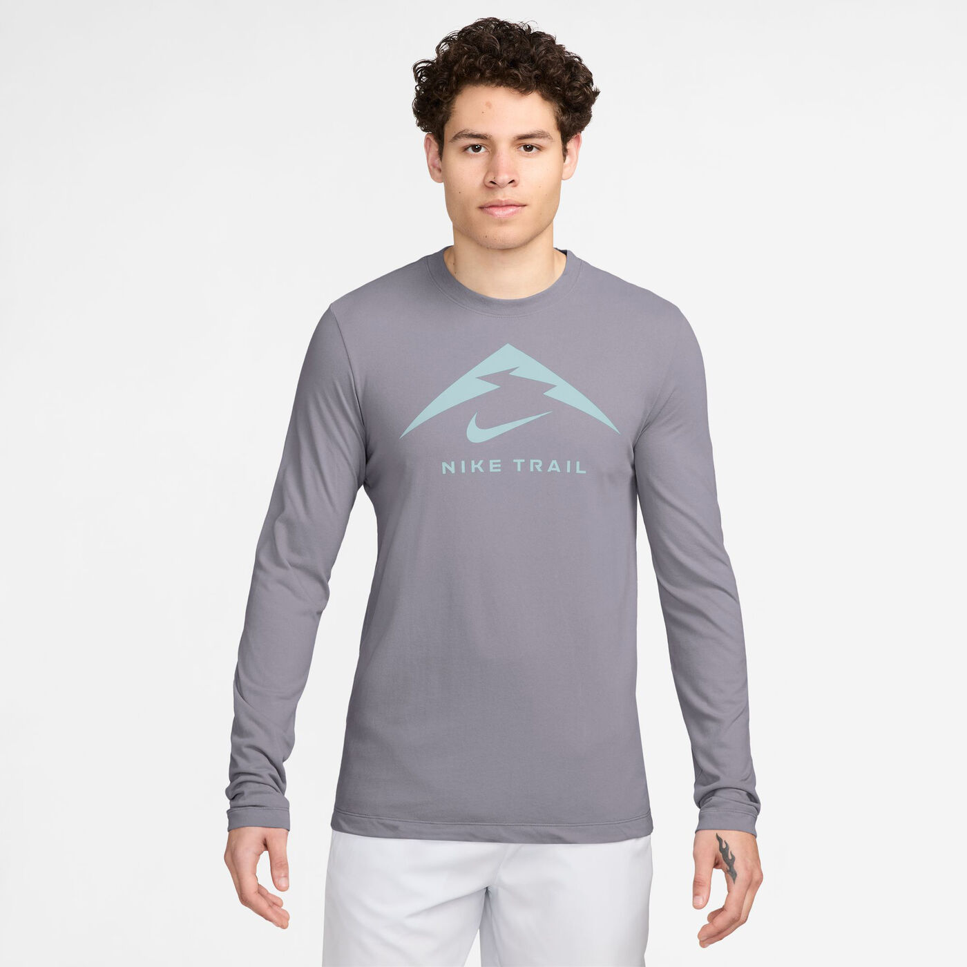 Men's Dri-FIT Long-Sleeve Trail Running T-Shirt