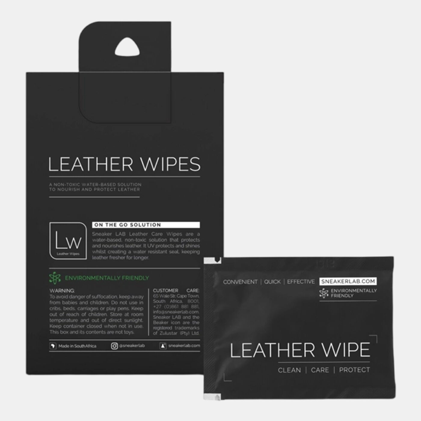 Leather Shoe Wipes