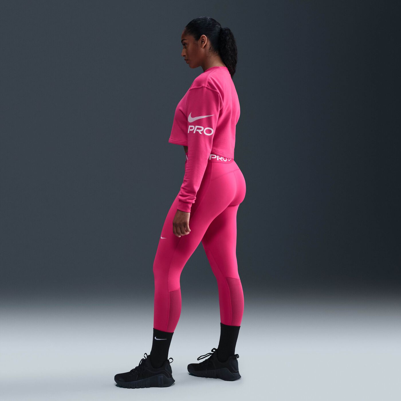 Women's Pro Dri-FIT French Terry Sweatshirt