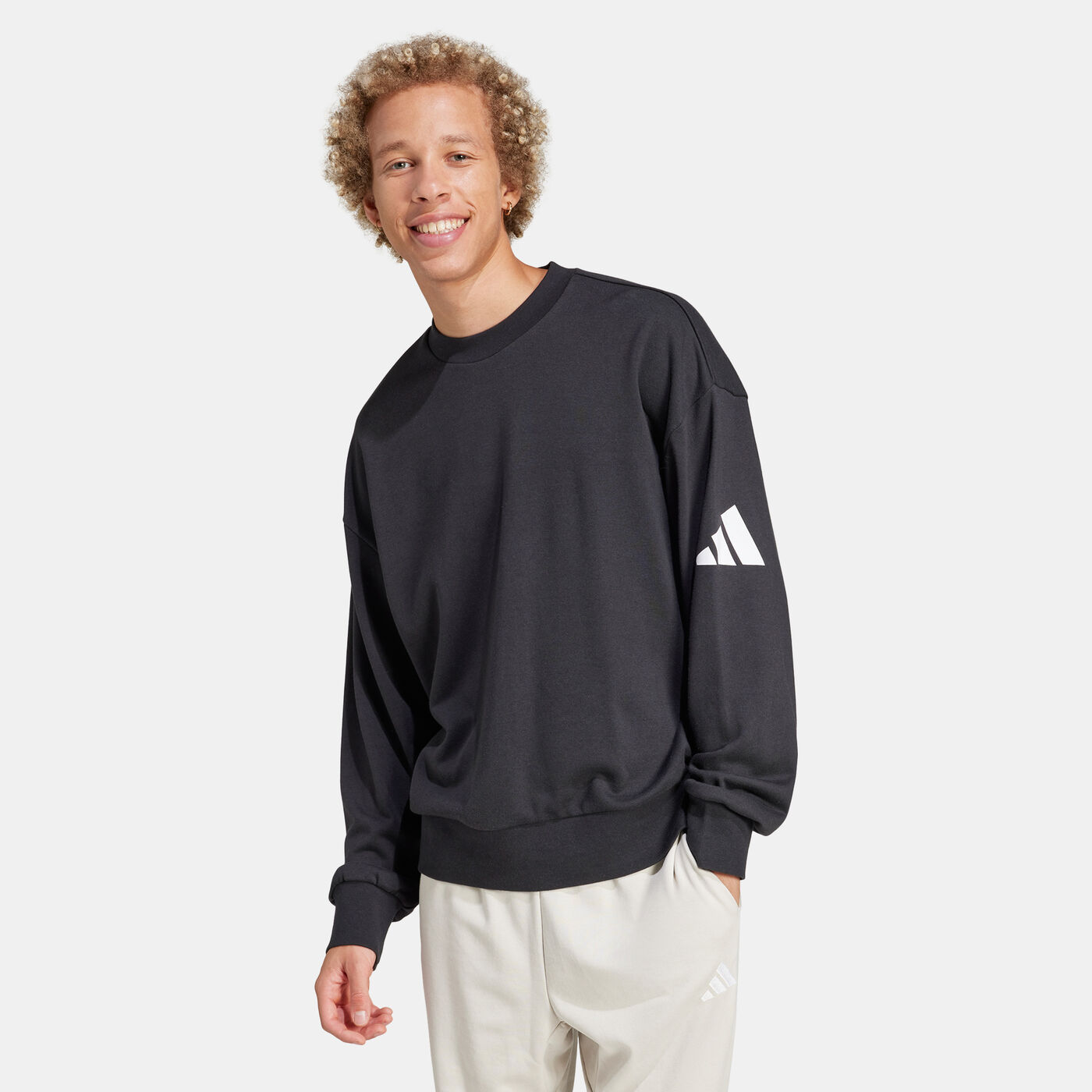 Men's Essentials 3 Bar Logo Sweatshirt