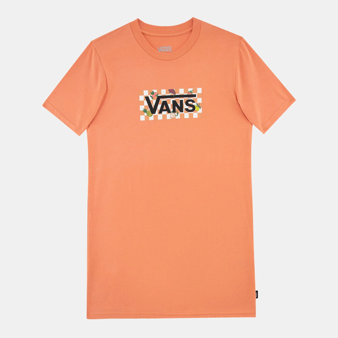 Kids' Fruit Checkerboard Dress