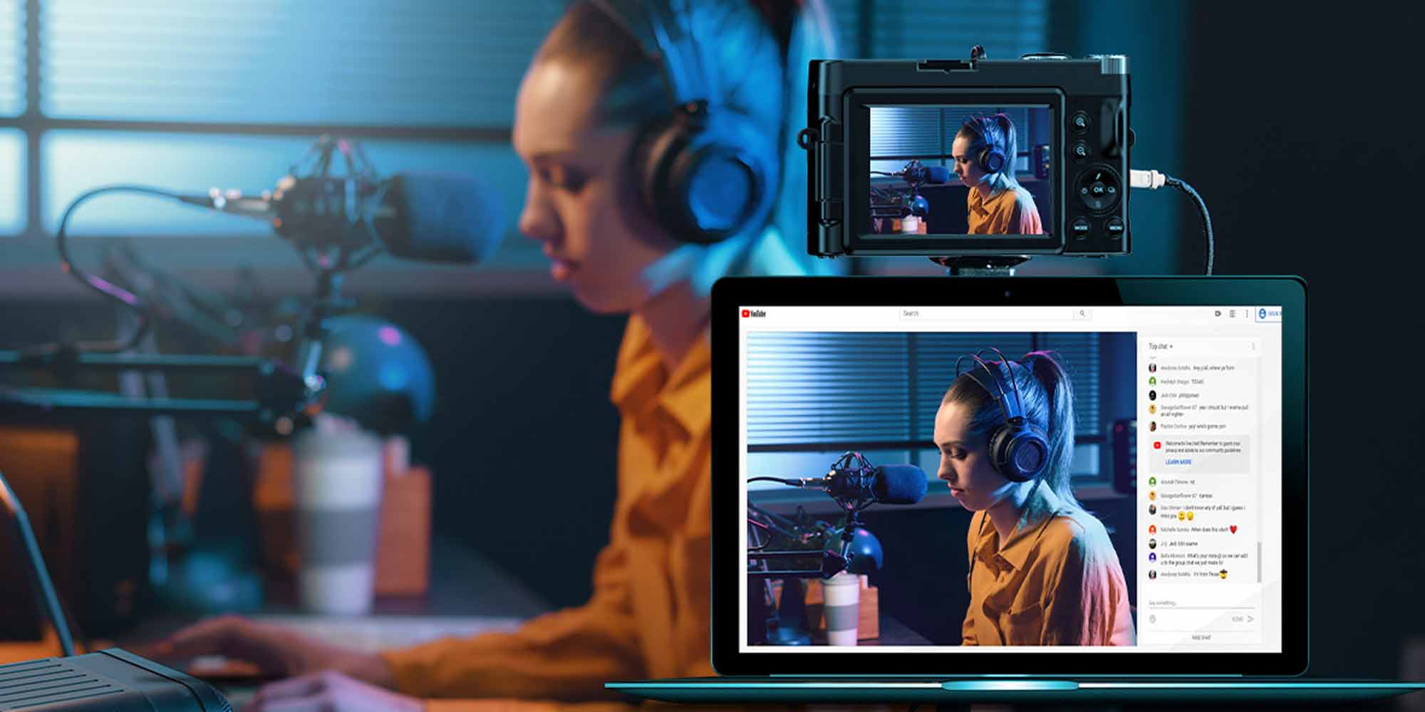 4K Digital Camera for Photography - Autofocus 48MP Vlogging Camera - 180 Degree Flip Screen - 16X Digital Zoom - 4K Record Video - 32GB SD Card