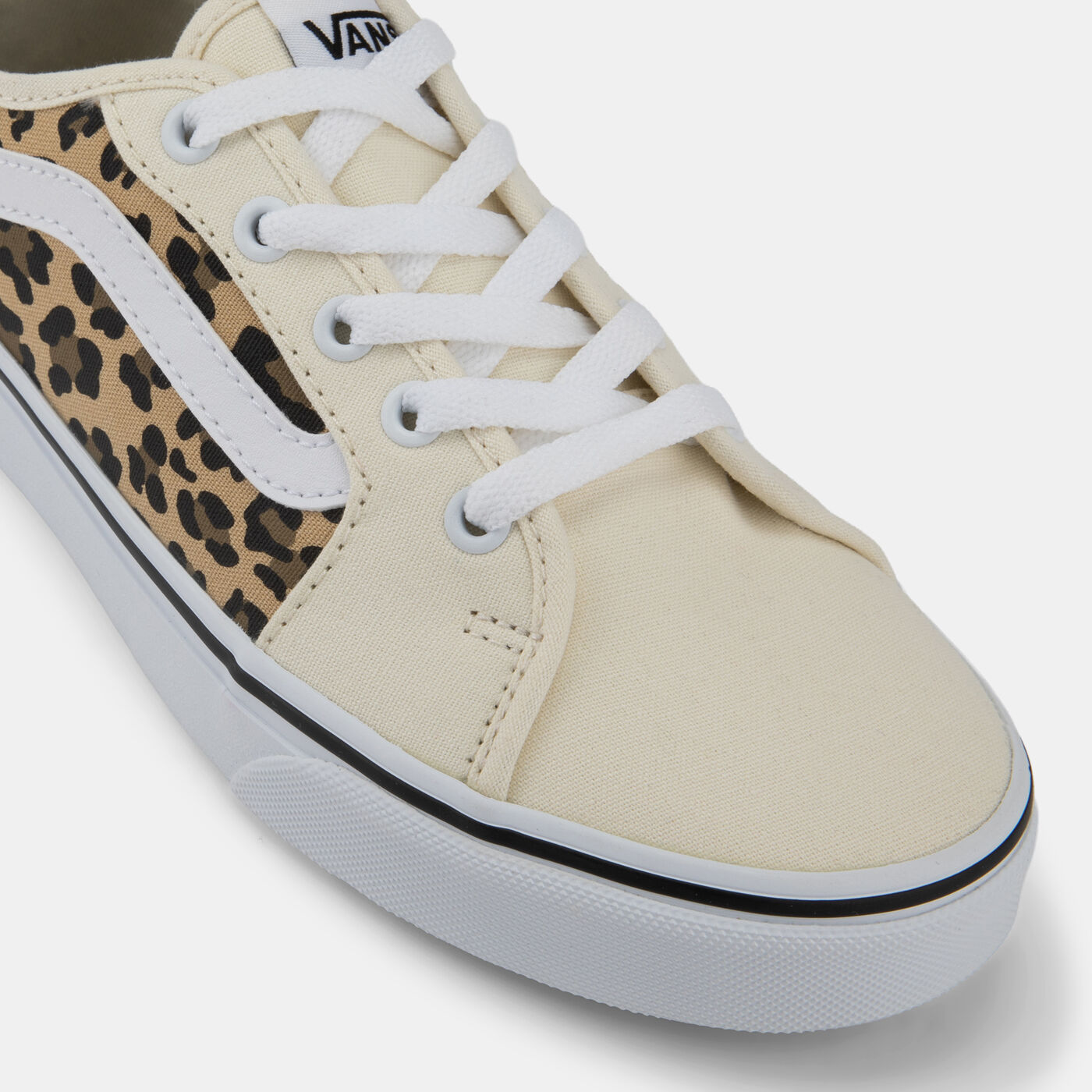 Kids' Flocked Leopard Old Skool Shoes