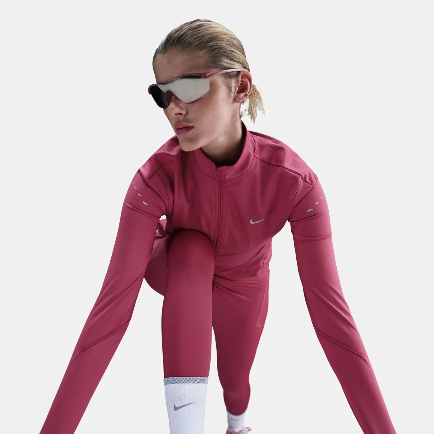 Women's Swift Dri-FIT Full-Zip Running Top