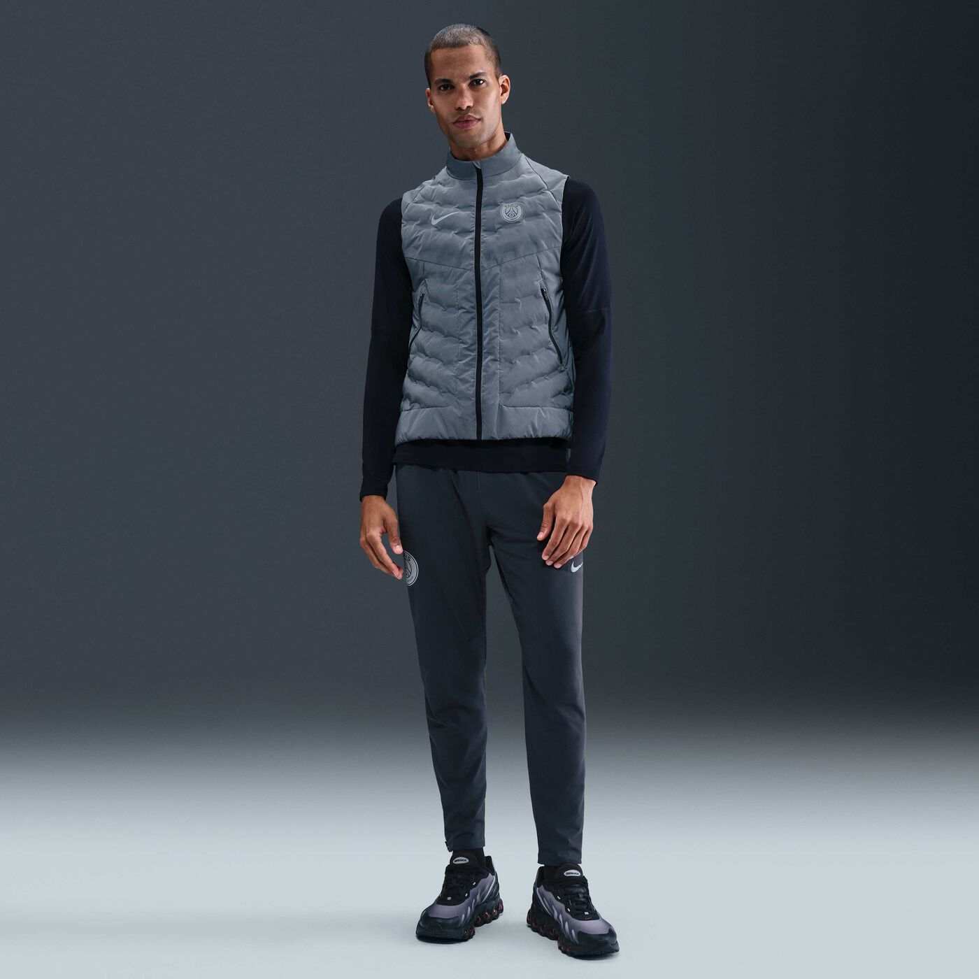 Men's Paris Saint-Germain Running Division Football Vest