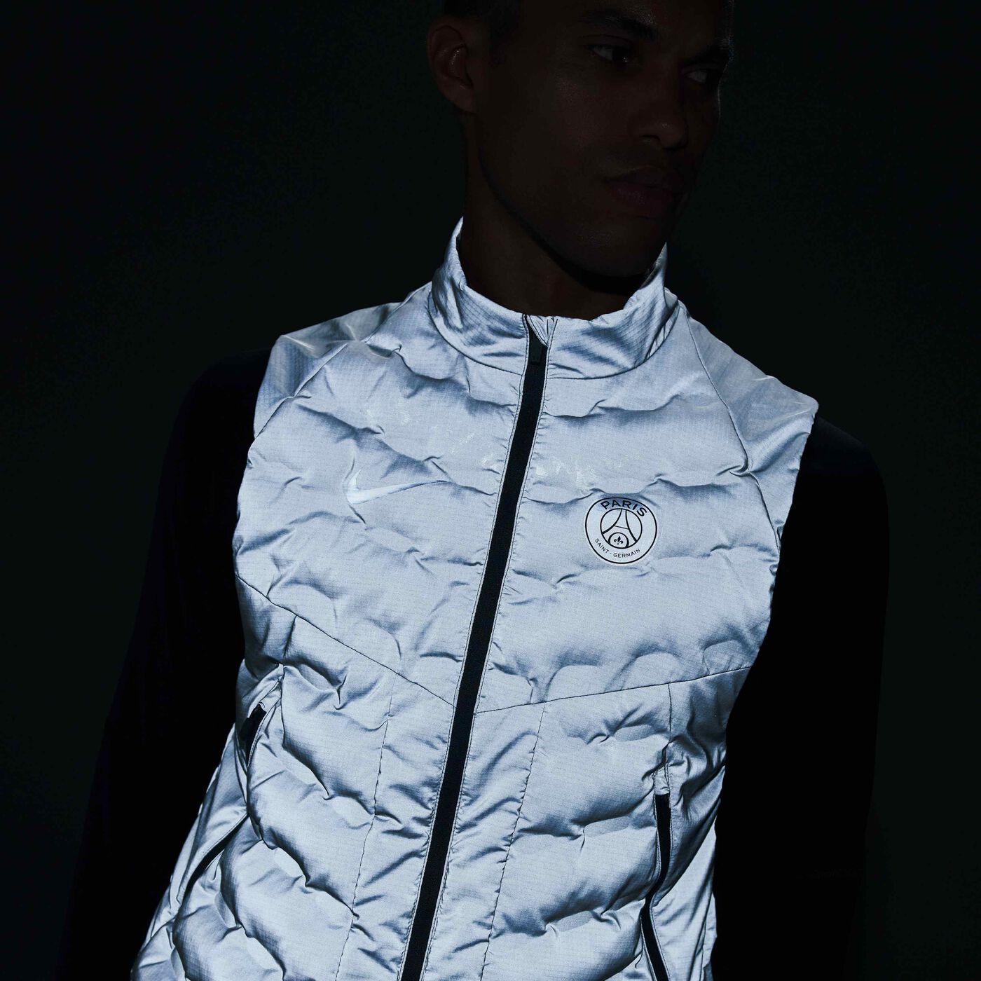 Men's Paris Saint-Germain Running Division Football Vest