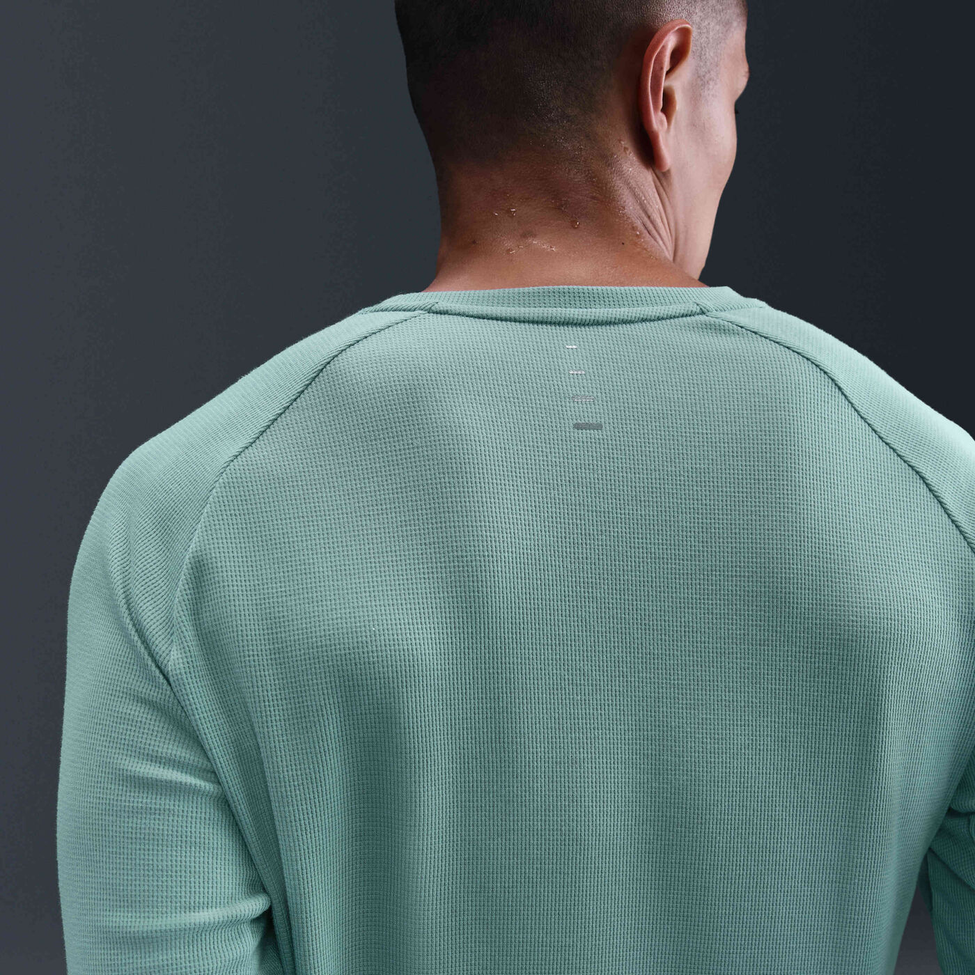 Men's Stride Waffle Crew Running Top