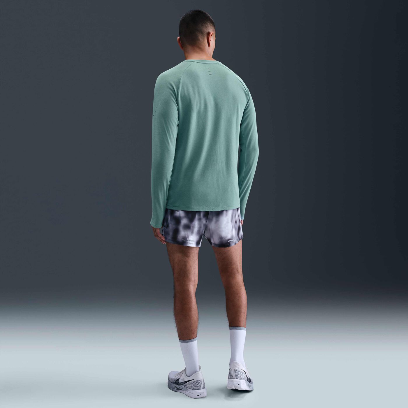 Men's Stride Waffle Crew Running Top