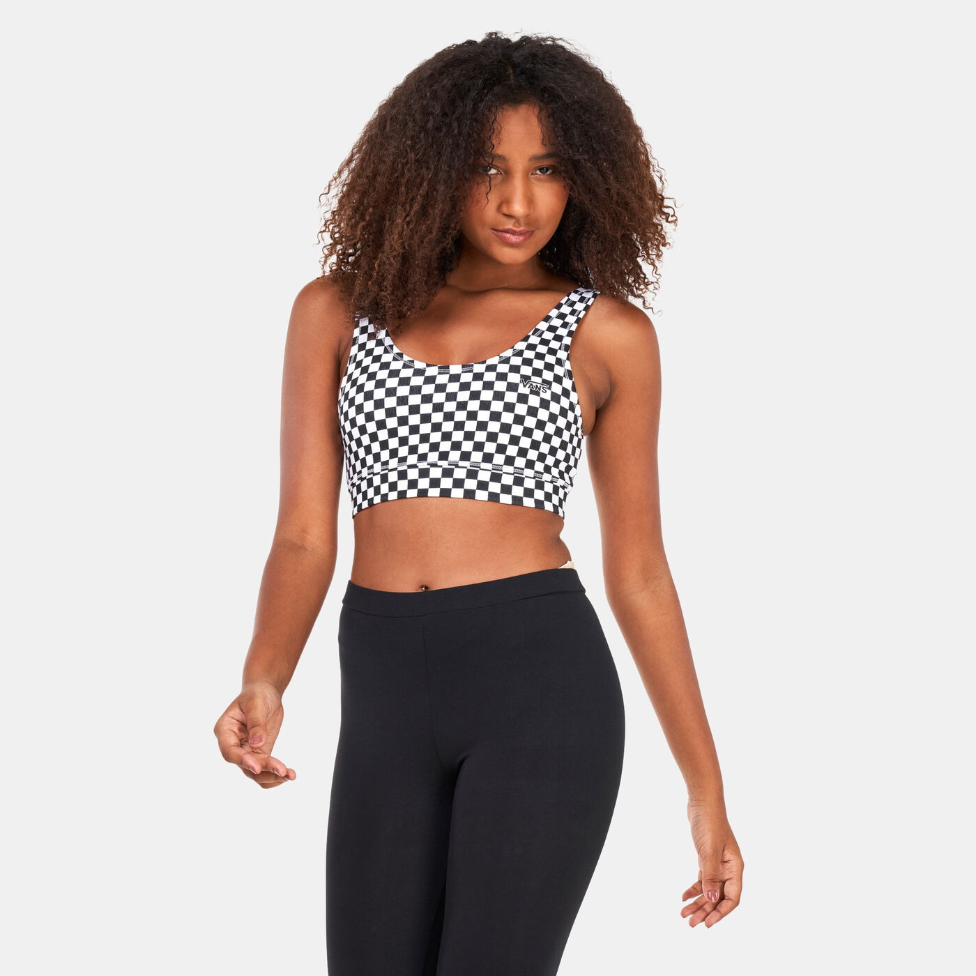 Women's Flying V Printed Sports Bra