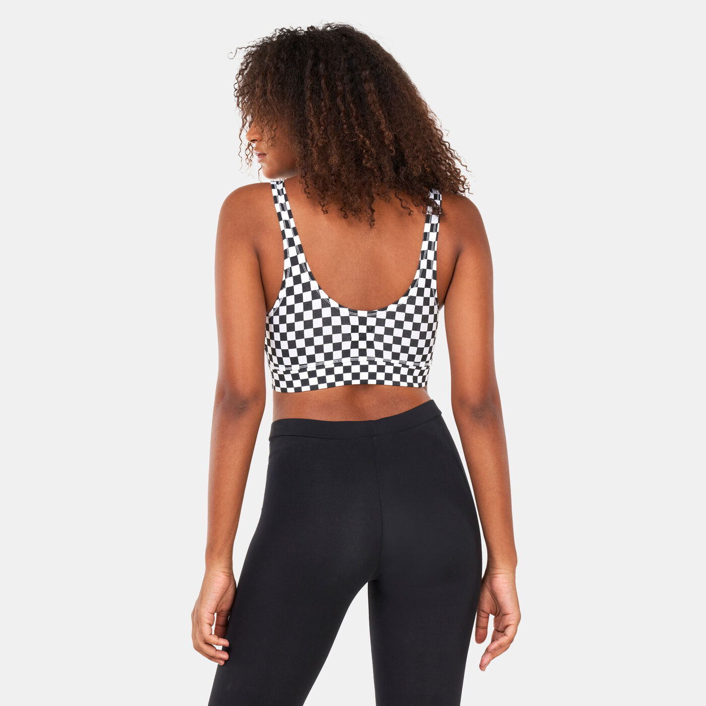 Women's Flying V Printed Sports Bra