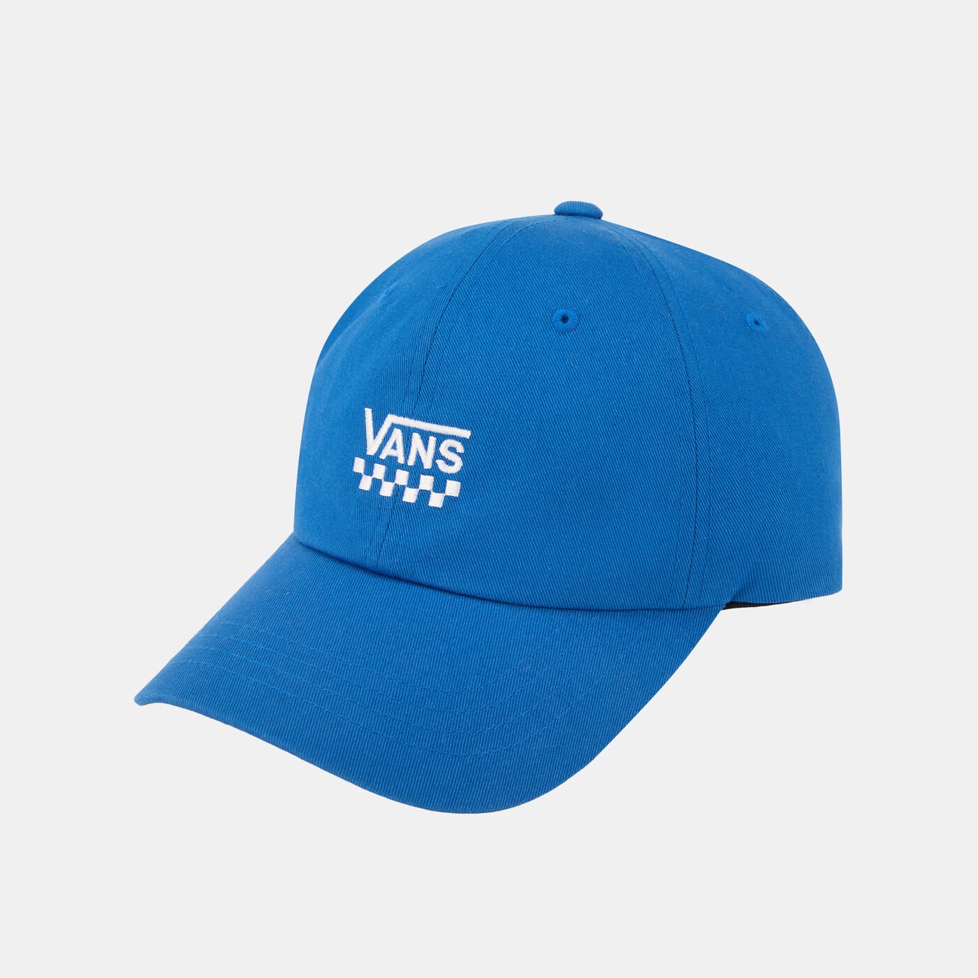 Men's Checked Curved Bill Jockey Cap