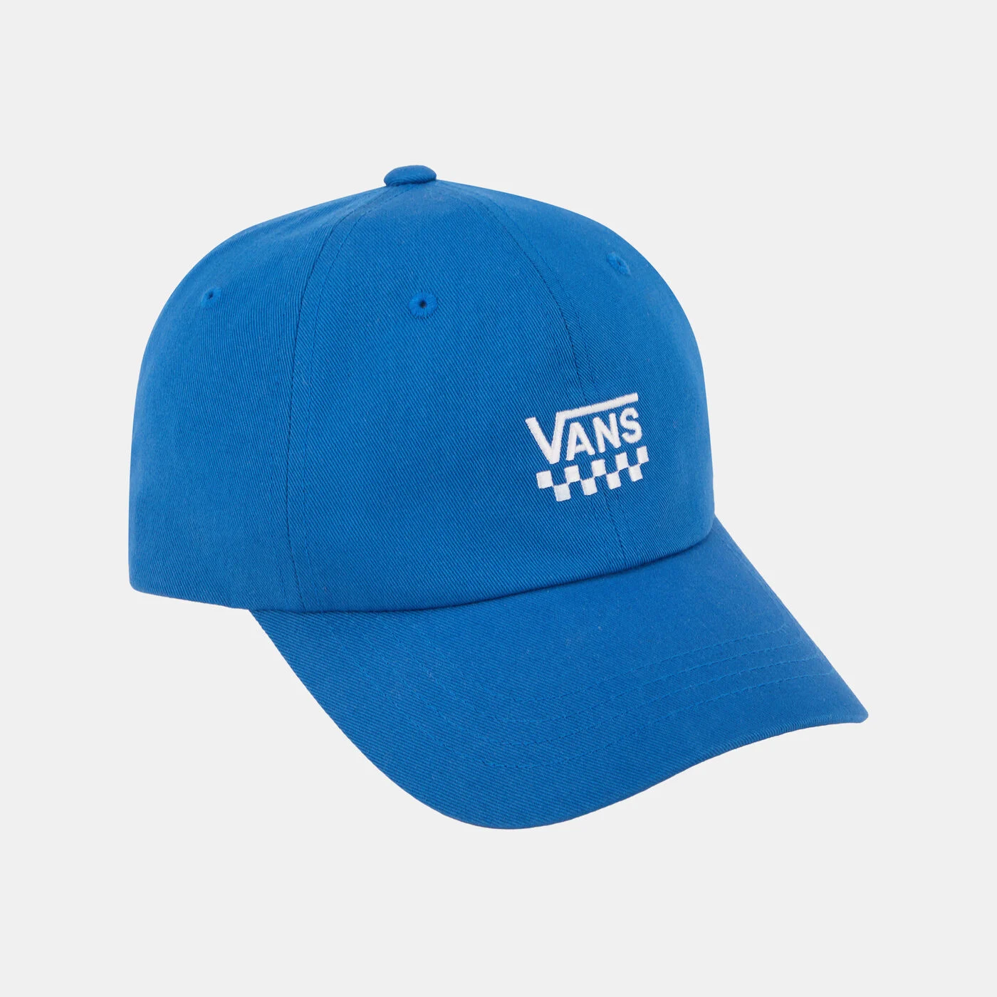 Men's Checked Curved Bill Jockey Cap