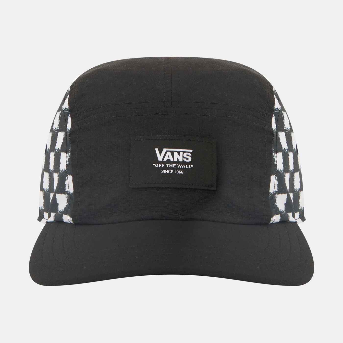 Men's DIY Checkerboard Camper Cap