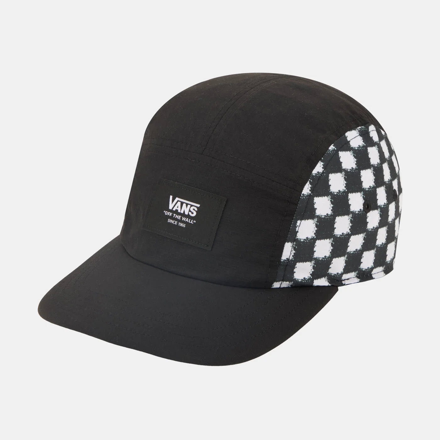 Men's DIY Checkerboard Camper Cap