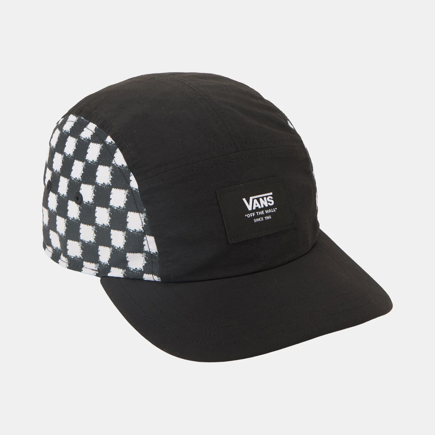 Men's DIY Checkerboard Camper Cap
