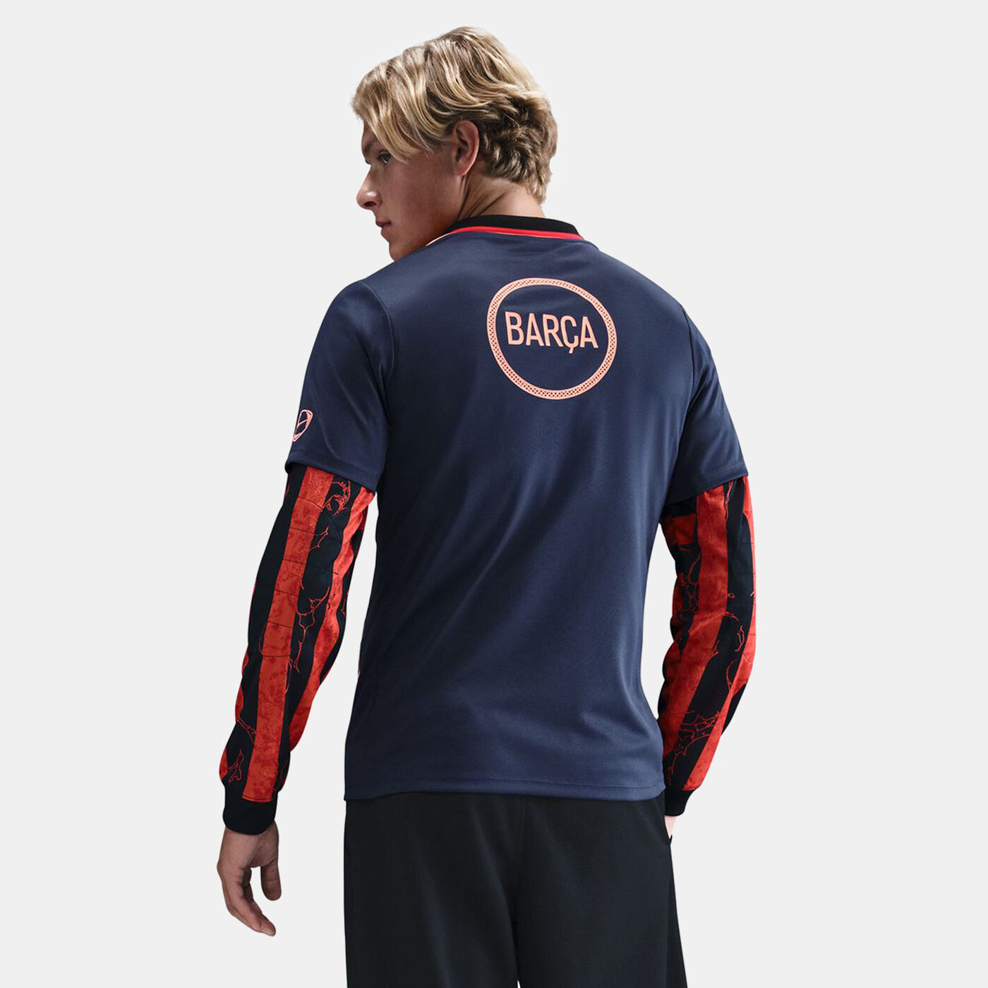 Men's FC Barcelona Academy Pro Third Pre-Match Football Top