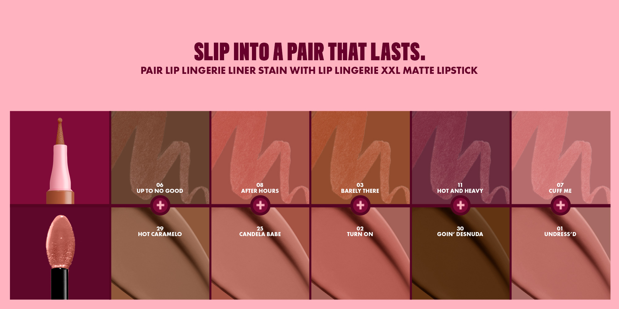 Lip Lingerie Lip Liner Stain, Seamless All Day Stain, Waterproof, Up To No Good