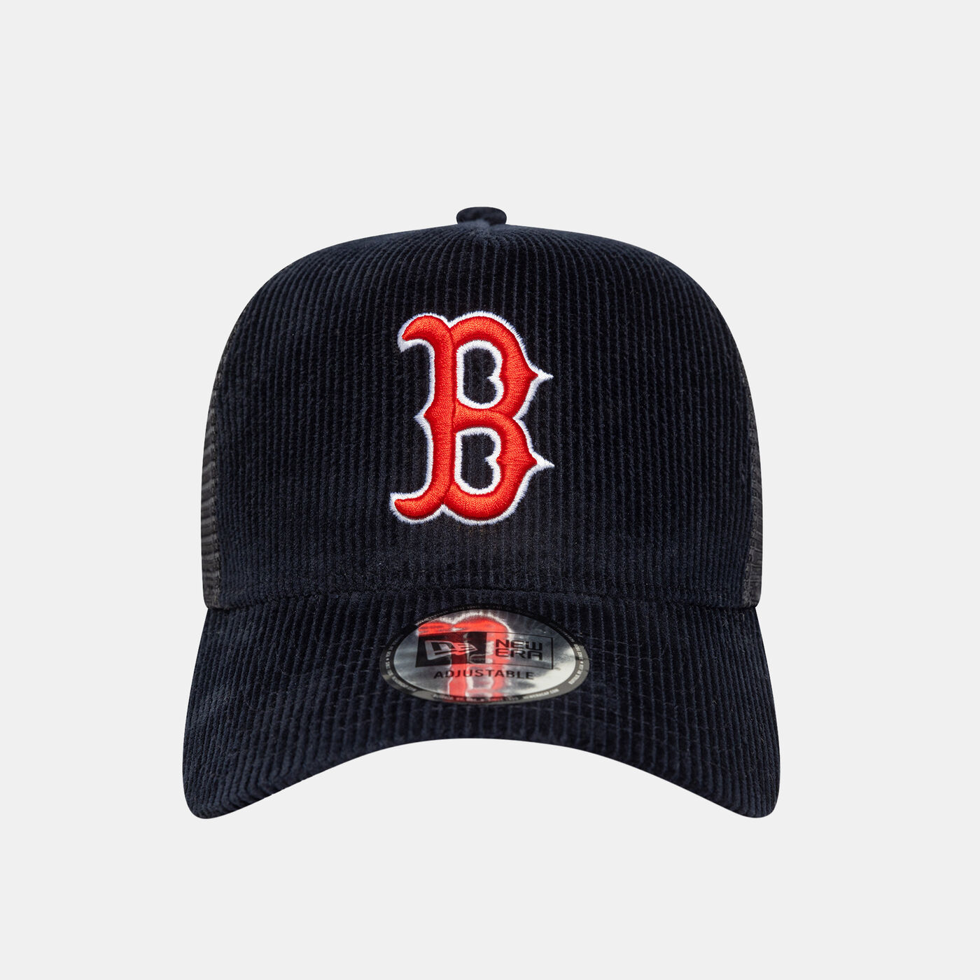 Men's MLB Boston Red Sox Cord 39THIRTY Trucker Cap